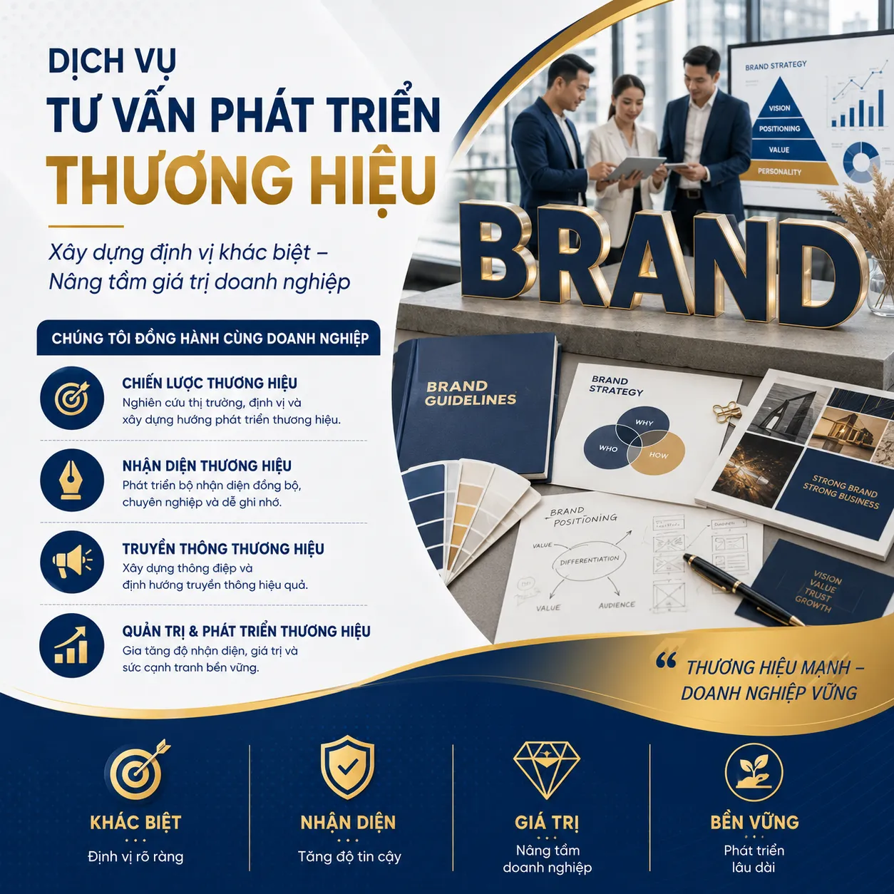 Dịch vụ tư vấn phát triển thương hiệu