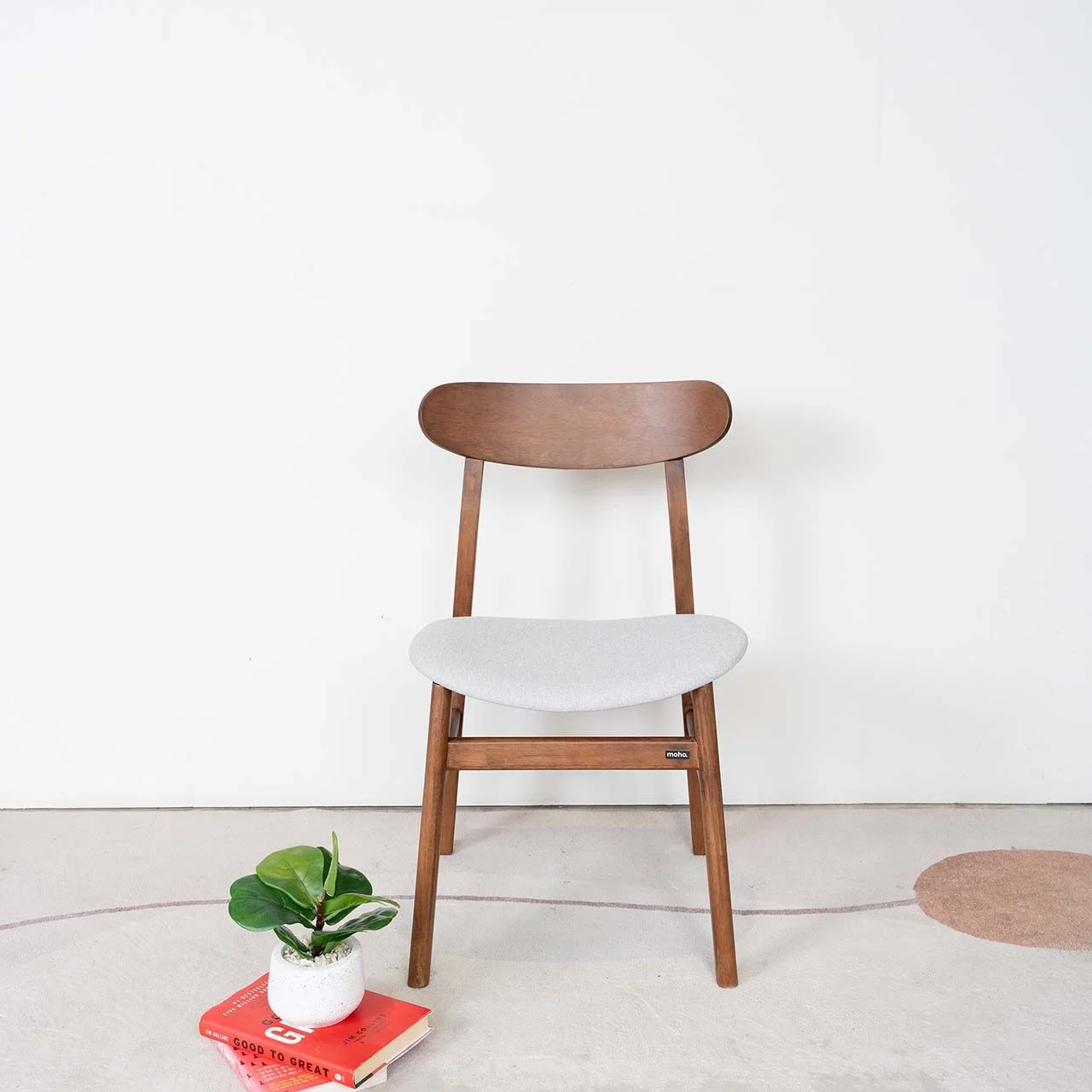 Ghế Ăn Gỗ Cao Su Tự Nhiên MOHO OSLO 601