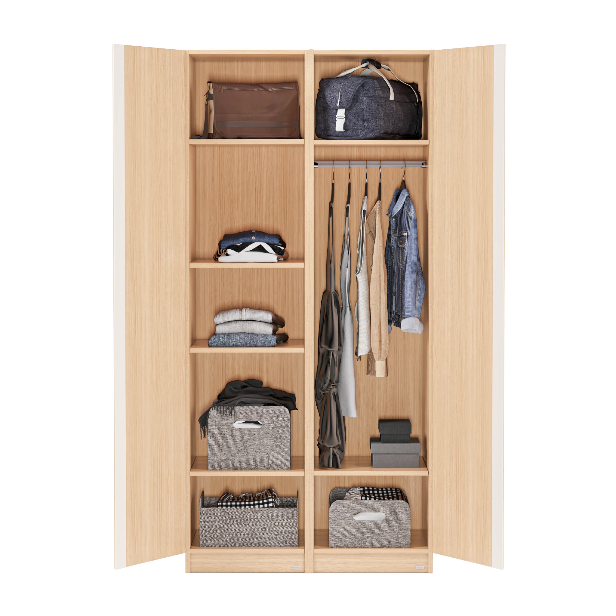 Set Tủ Quần Áo Gỗ MOHO VIENNA 201
