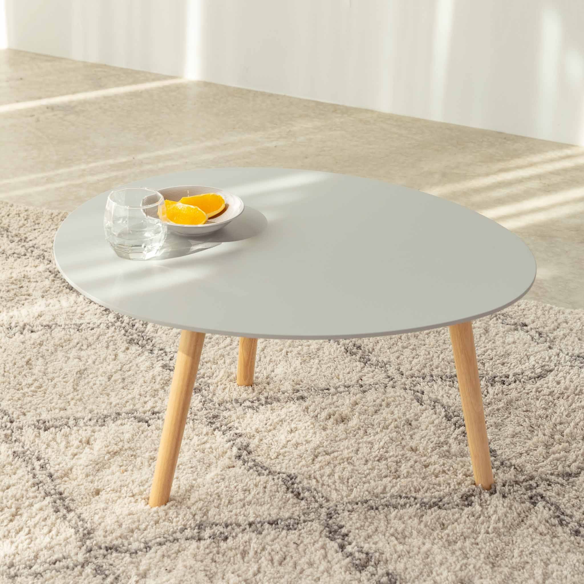 Bàn Sofa – Bàn Cafe – Bàn Trà Gỗ Cao Su MOHO MILAN 601