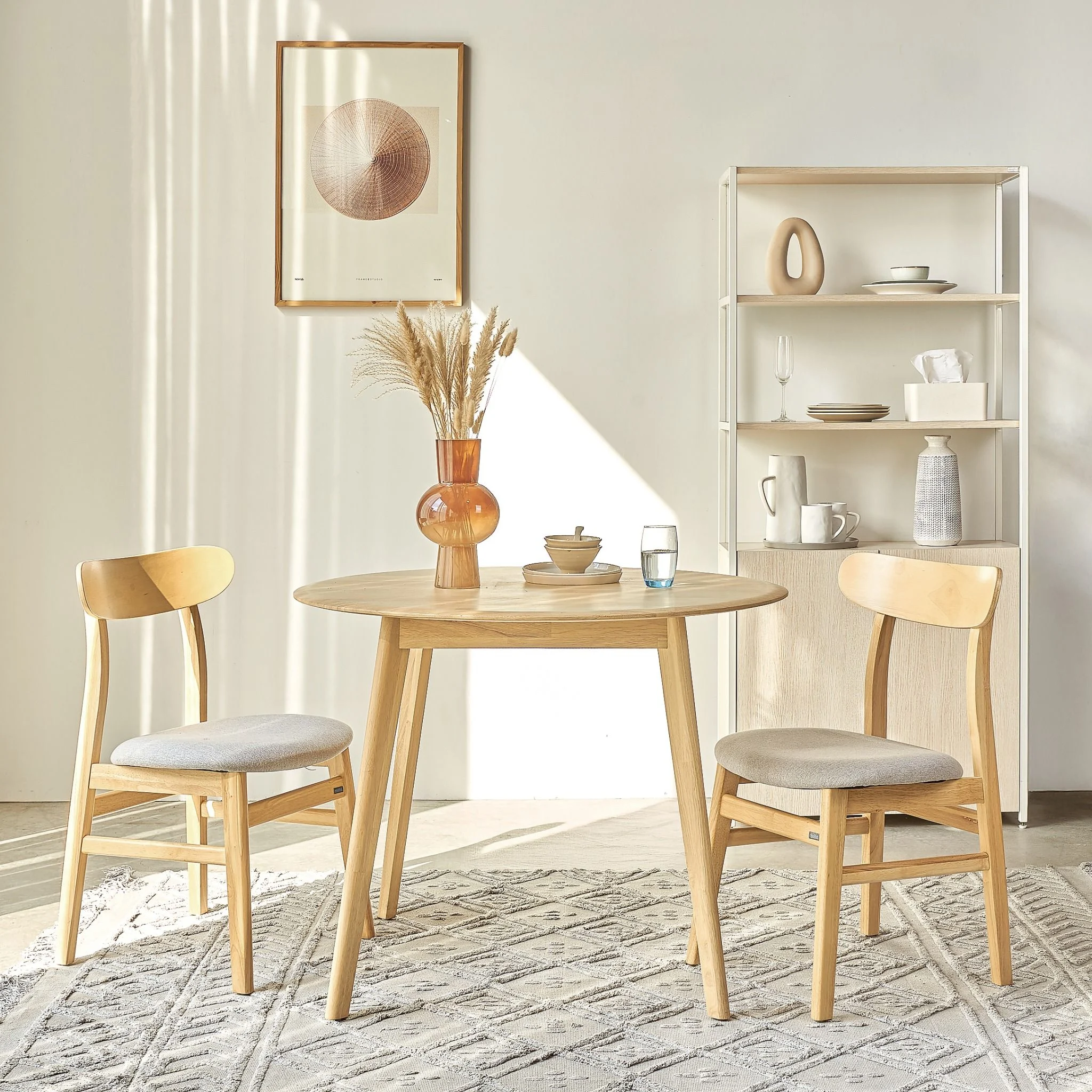 Bộ Bàn Ăn Oslo Tròn