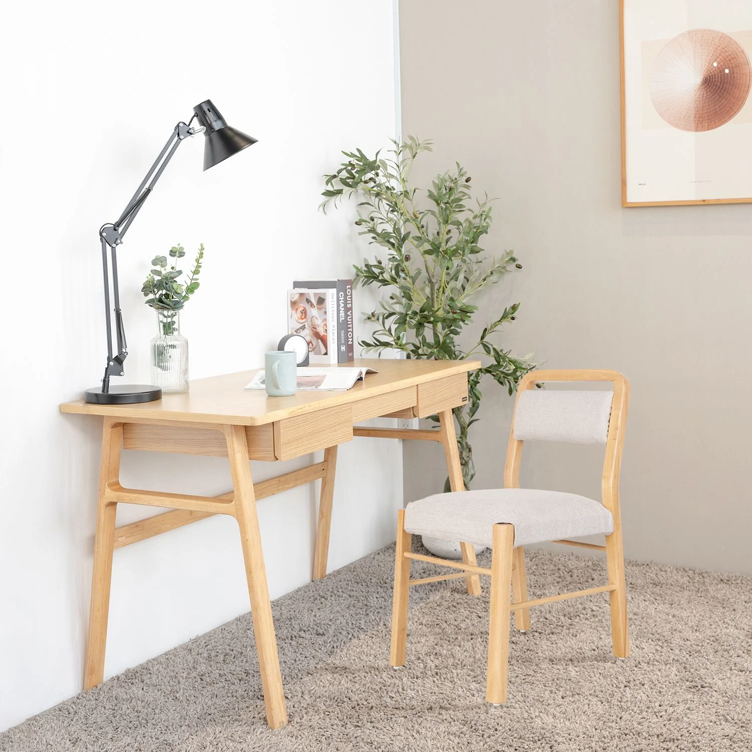 Combo Bàn Làm Việc Gỗ MOHO FYN 601