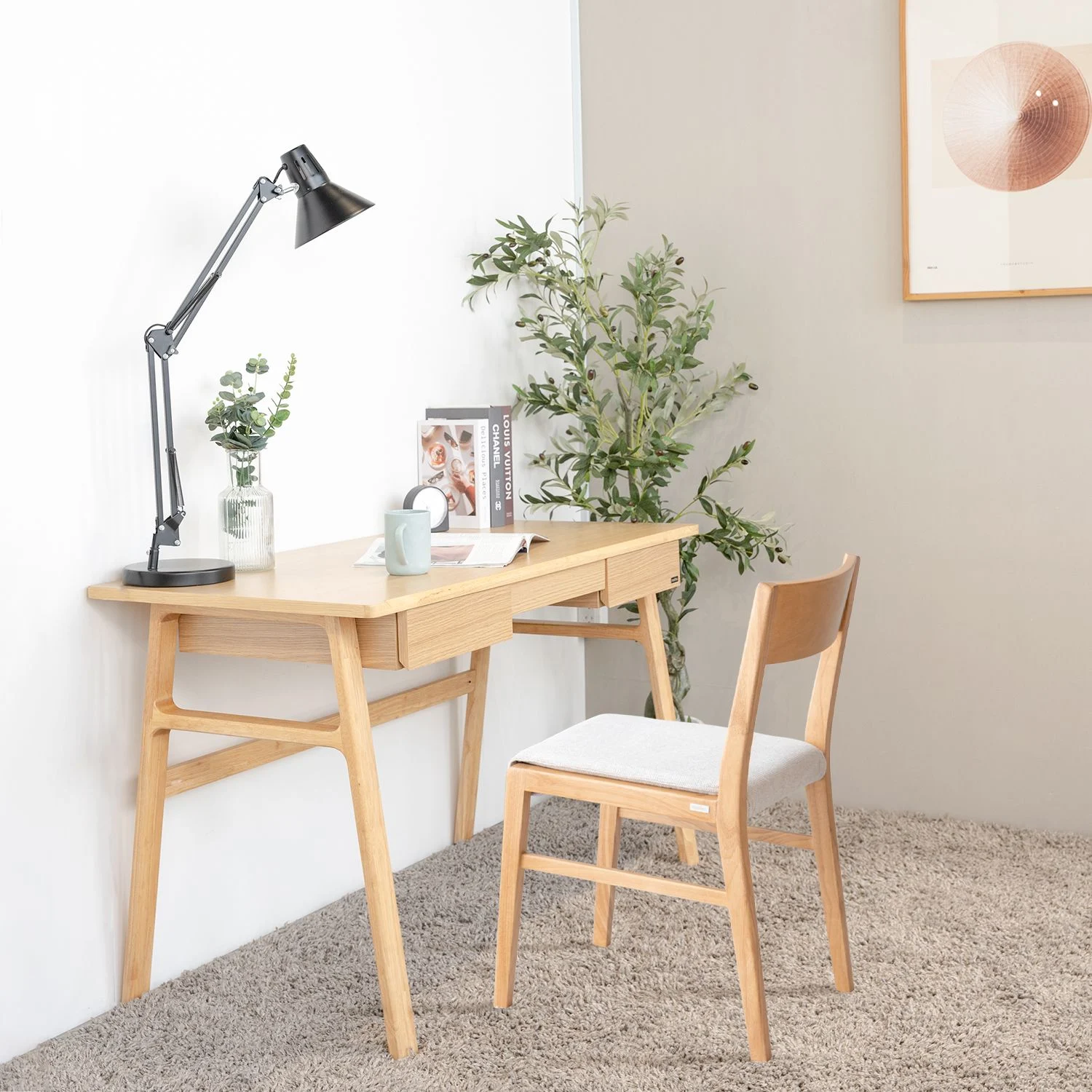 Combo Bàn Làm Việc Gỗ MOHO FYN 601