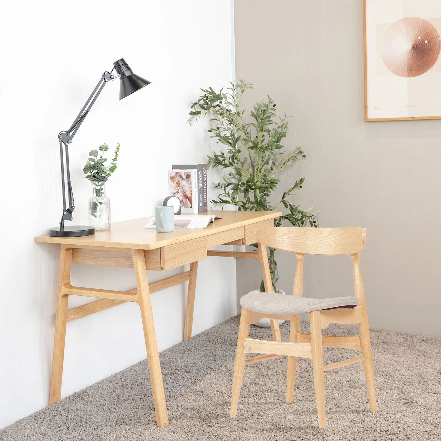 Combo Bàn Làm Việc Gỗ MOHO FYN 601