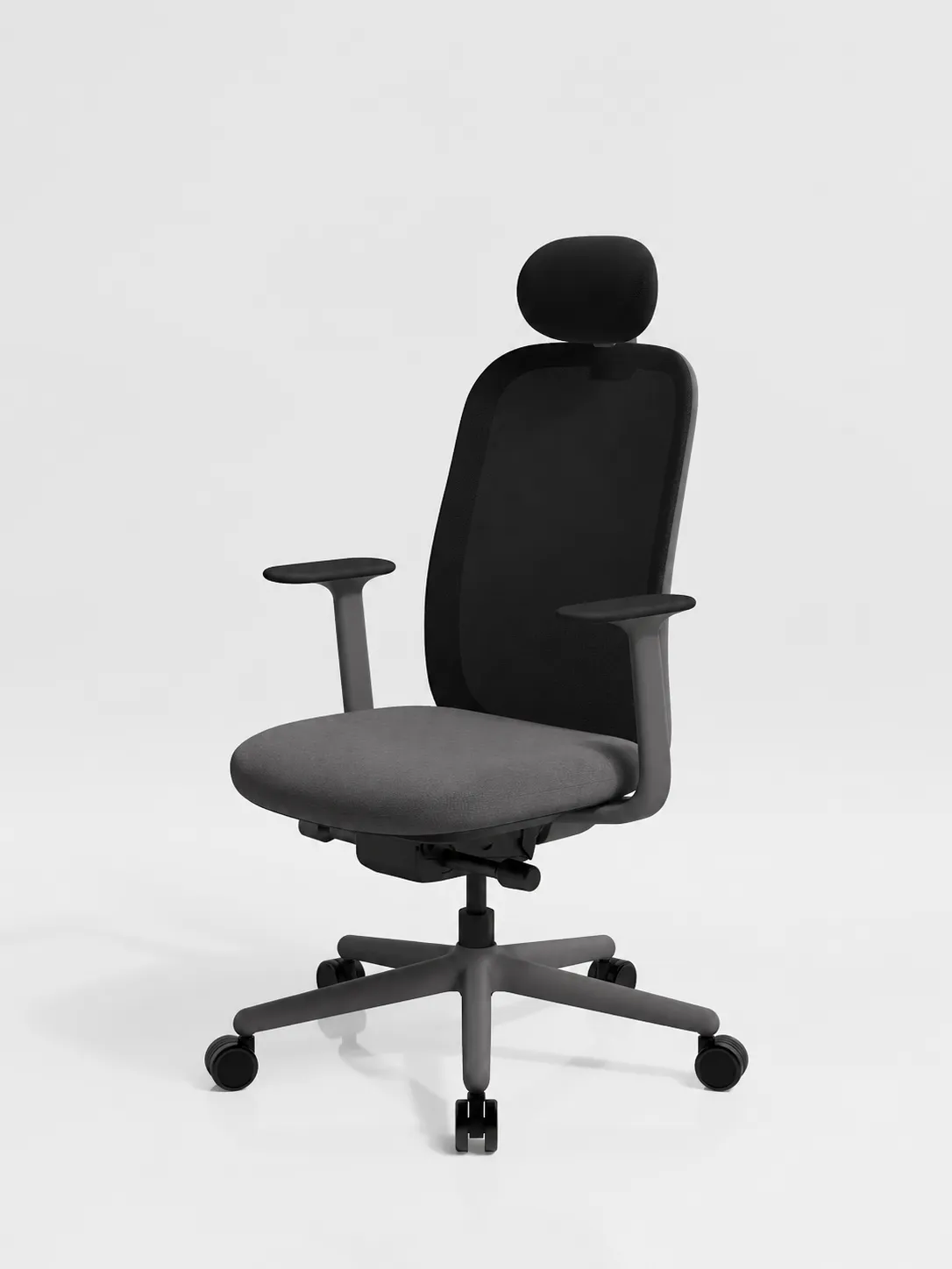 GHẾ CÔNG THÁI HỌC FURSYS SDT21 (T21) - KHUNG ĐEN