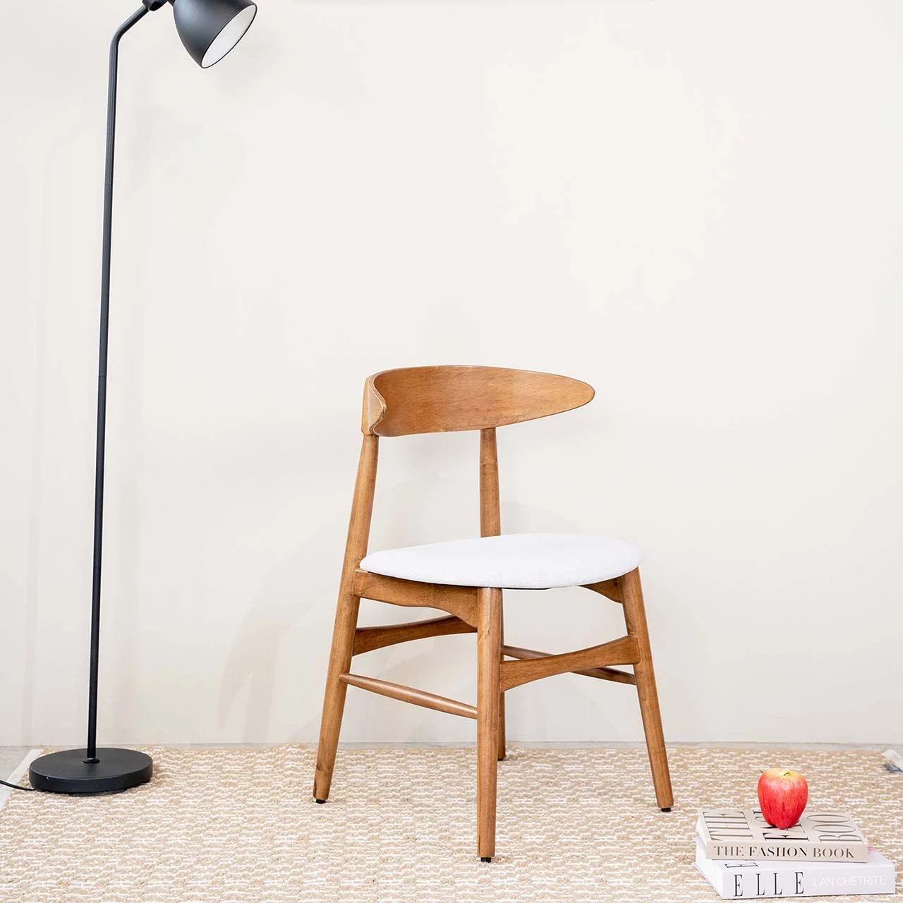 Ghế Ăn Gỗ Cao Su Tự Nhiên MOHO MILAN 601