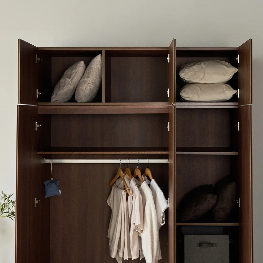 Set Tủ Quần Áo Kèm Tủ Nóc 2m5 VIENNA