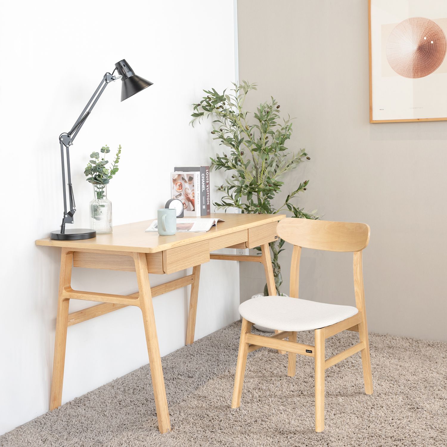 Combo Bàn Làm Việc Gỗ MOHO FYN 601