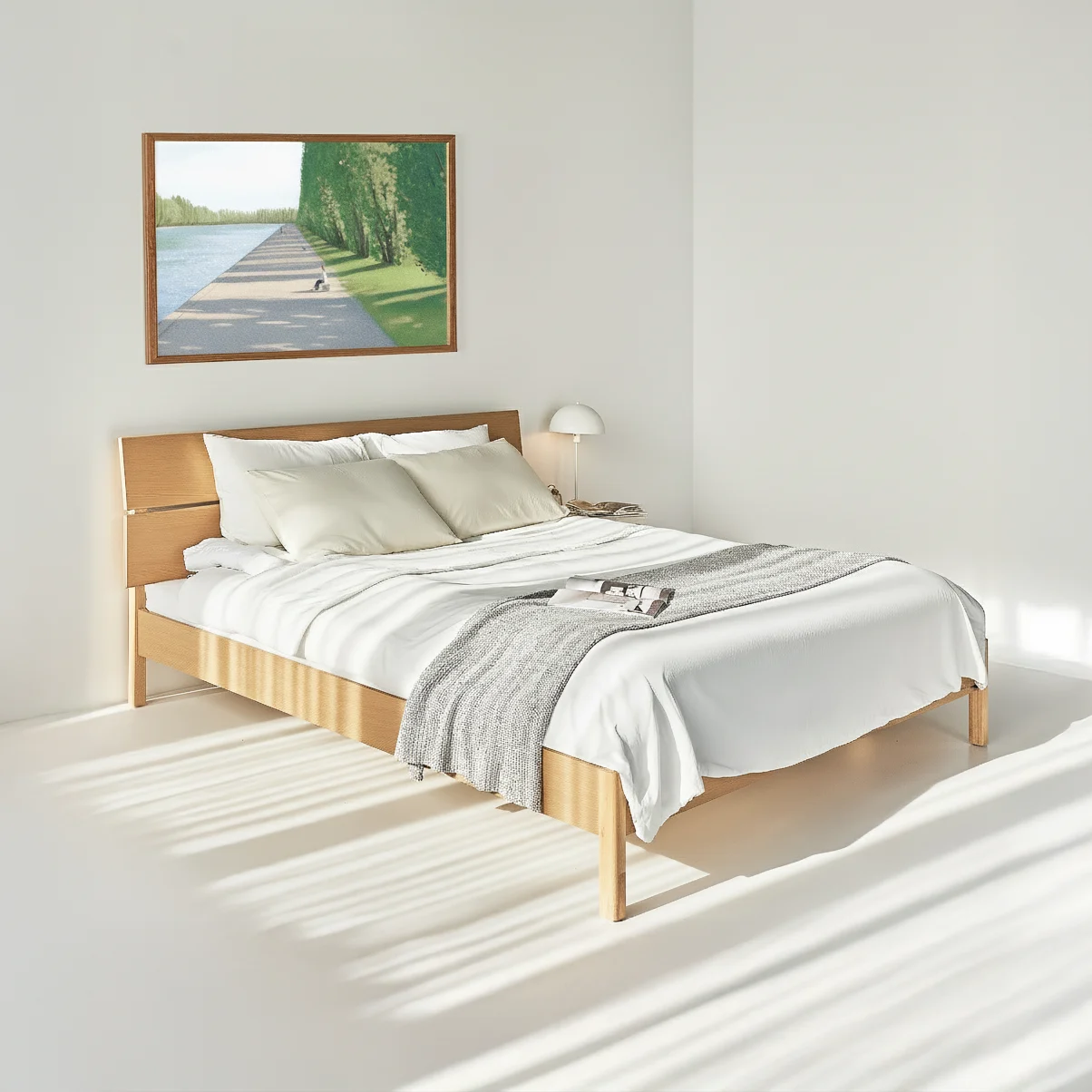 Giường Ngủ Gỗ MOHO VLINE 601