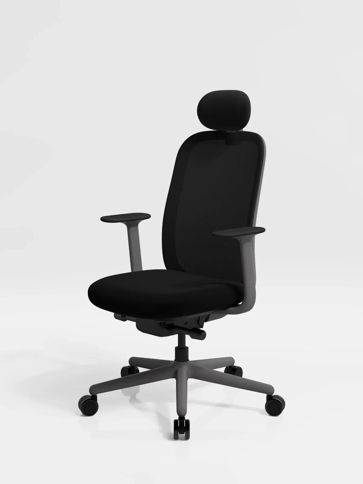 GHẾ CÔNG THÁI HỌC FURSYS SDT21 (T21) - KHUNG ĐEN