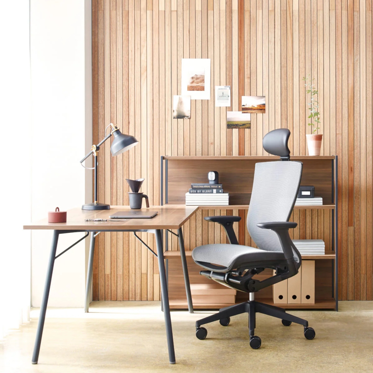 GHẾ CÔNG THÁI HỌC FURSYS T50 AIR – KHUNG TRẮNG