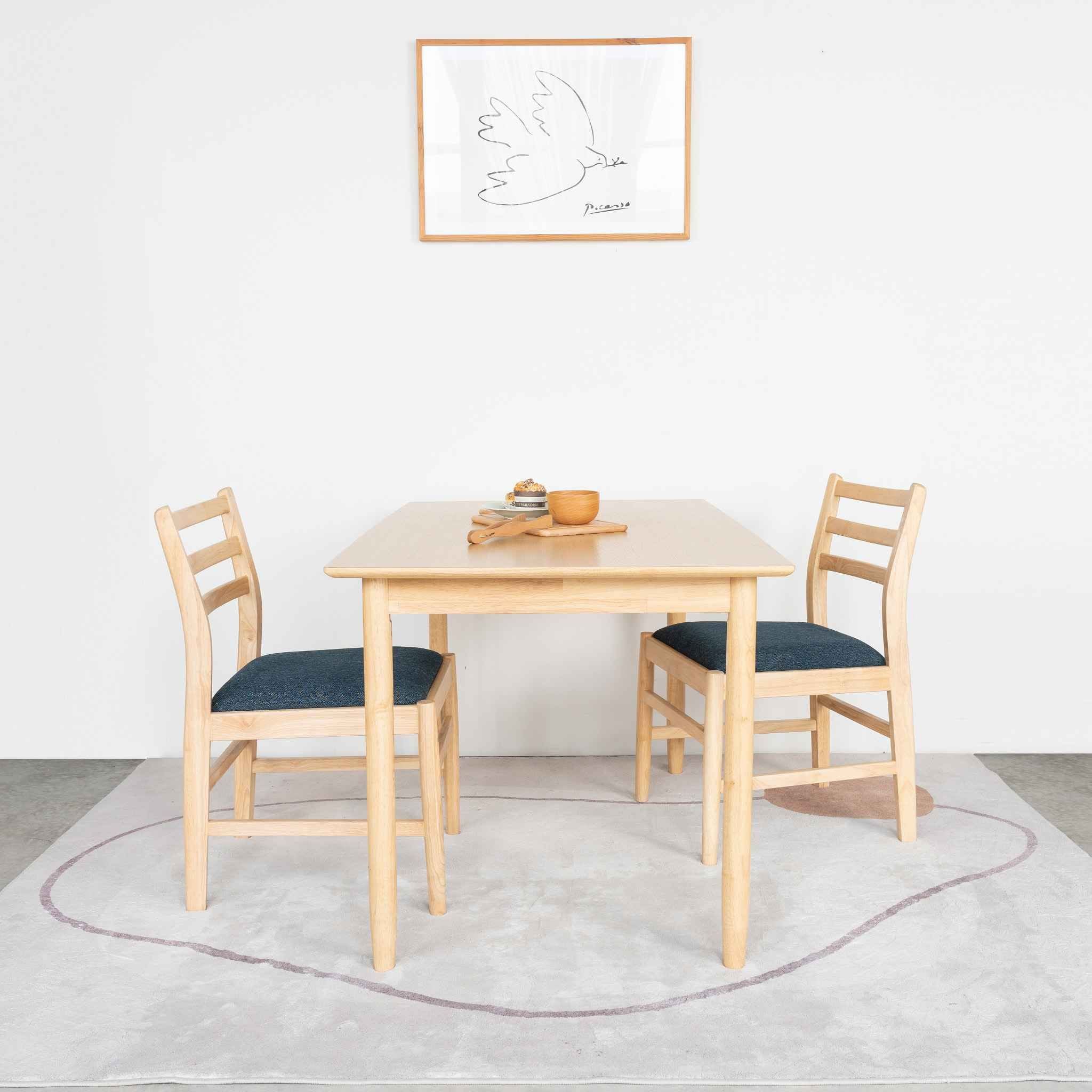 Bộ Bàn Ăn 4 Ghế Gỗ MOHO MILAN 901