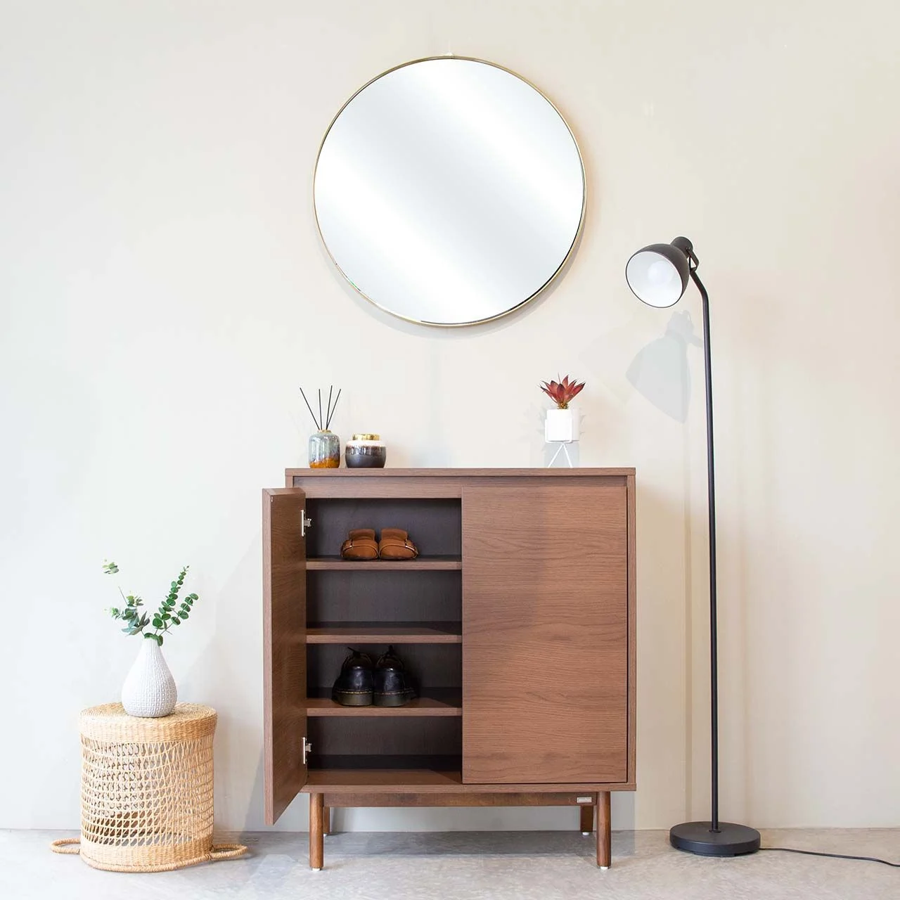 Tủ Giày – Tủ Trang Trí Gỗ MOHO OSLO 901